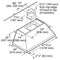 Professional Pyramid Chimney Wall Hood 48''