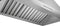 Professional Pyramid Chimney Wall Hood 48''