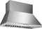 Professional Pyramid Chimney Wall Hood 48''