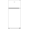 15.6 Cu. Ft. Recessed Handle Top-freezer Refrigerator