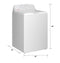4.0 Cu. Ft. Capacity Washer With Stainless Steel Basket,cold Plus And Water Level Control