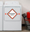 6.2 Cu. Ft. Capacity Electric Dryer With Up To 120 Ft. Venting And Shallow Depth