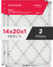 PureAir® 14" x 20" x 1" MERV 11 Premium Allergen Air Filter - 2 Pack