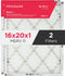 PureAir® 16" x 20" x 1" MERV 11 Premium Allergen Air Filter - 2 Pack