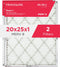 PureAir® 20" x 25" x 1" MERV Allergen 8 Air Filter - 2 Pack