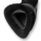 Dusting brush with flexible swivel joint