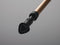 Dusting brush with flexible swivel joint