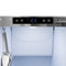 15 In. Touchstone Clear Cube Ice Maker With Drain Pump And Hand Hammered Copper Door