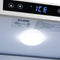 Autograph Edition 15 In. Touchstone Clear Cube Ice Maker With Drain Pump And Black Stainless Steel Door With Champagne Bronze Handle