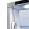 Autograph Edition 15 In. Touchstone Clear Cube Ice Maker With Drain Pump And Black Stainless Steel Door With Champagne Bronze Handle