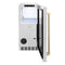 Autograph Edition 15 In. Touchstone Clear Cube Ice Maker With Drain Pump And Satin Stainless Steel Door With Champagne Bronze Handle