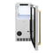 Autograph Edition 15 In. Touchstone Clear Cube Ice Maker With Drain Pump And Solid Stainless Steel Door With Champagne Bronze Helix Handle