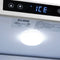Autograph Edition 15 In. Touchstone Clear Cube Ice Maker With Drain Pump And Solid Stainless Steel Door With Polished Gold Helix Handle
