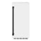 Autograph Edition 15 In. Touchstone Clear Cube Ice Maker With Drain Pump And White Matte Door With Matte Black Handle