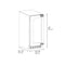15 In. Touchstone Gourmet Ice Maker With Drain Pump And Panel Ready Door