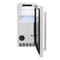 15 In. Touchstone Gourmet Ice Maker With Drain Pump And Satin Stainless Steel Door