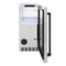 Autograph Edition 15 In. Touchstone Gourmet Ice Maker With Drain Pump And Solid Stainless Steel Door With Matte Black Handle