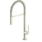 Incline Pull Down Single Handle Kitchen Faucet In Brushed Nickel