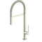 Incline Pull Down Single Handle Kitchen Faucet In Brushed Nickel