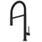 Autograph Edition Incline Pull Down Single Handle Kitchen Faucet In Matte Black