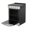Impecca 24'' Slide In Electric Range, Stainless Steel