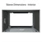 Sleeve For 24” Through-the-wall Air Conditioners, 4 Sides With Insulation (no Front & Back Panel)