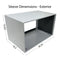 Sleeve For 24” Through-the-wall Air Conditioners, 4 Sides With Insulation (no Front & Back Panel)
