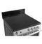24" Free-Standing/Slide-in Front Control Range with Steam Clean and Large Window