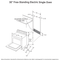Ge® 30" Free-standing Electric Range