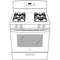 30" Free-Standing Gas Range