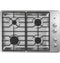 30" Built-In Gas Cooktop with Dishwasher-Safe Grates