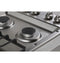 30" Built-In Gas Cooktop with Dishwasher-Safe Grates