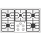Ge® 36" Built-in Gas Cooktop With Dishwasher-safe Grates