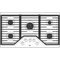 36" Built-In Gas Cooktop with 5 Burners and Dishwasher Safe Grates