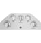 36" Built-In Gas Cooktop with 5 Burners and Dishwasher Safe Grates