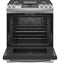 30" Slide-In Front-Control Convection Gas Range with No Preheat Air Fry