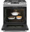 30" Slide-In Front-Control Convection Gas Range with No Preheat Air Fry