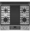 30" Slide-In Front-Control Convection Gas Range with No Preheat Air Fry