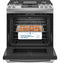 30" Slide-In Front-Control Convection Gas Range with No Preheat Air Fry
