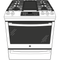 30" Slide-In Front-Control Convection Gas Range with No Preheat Air Fry