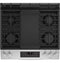 Ge® 30" Slide-in Front Control Gas Range