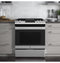 Ge® 30" Slide-in Front Control Gas Range