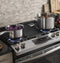 Ge® 30" Slide-in Front Control Gas Range
