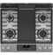 Ge 30" Slide-in Front Control Gas Double Oven Range