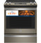 Ge® 30" Slide-in Electric Convection Range With No Preheat Air Fry