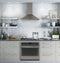 Ge® 30" Wall-mount Pyramid Chimney Hood