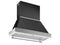 48 Wallmount Canopy and Base Hood, 1 motor 600 CFM