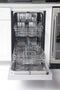 18 Front Control Dishwasher in with Tub and Multiple Filter System