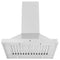 24 In. Convertible Vent Wall Mount Range Hood In Stainless Steel