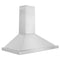 36 In. Convertible Vent Wall Mount Range Hood In Stainless Steel